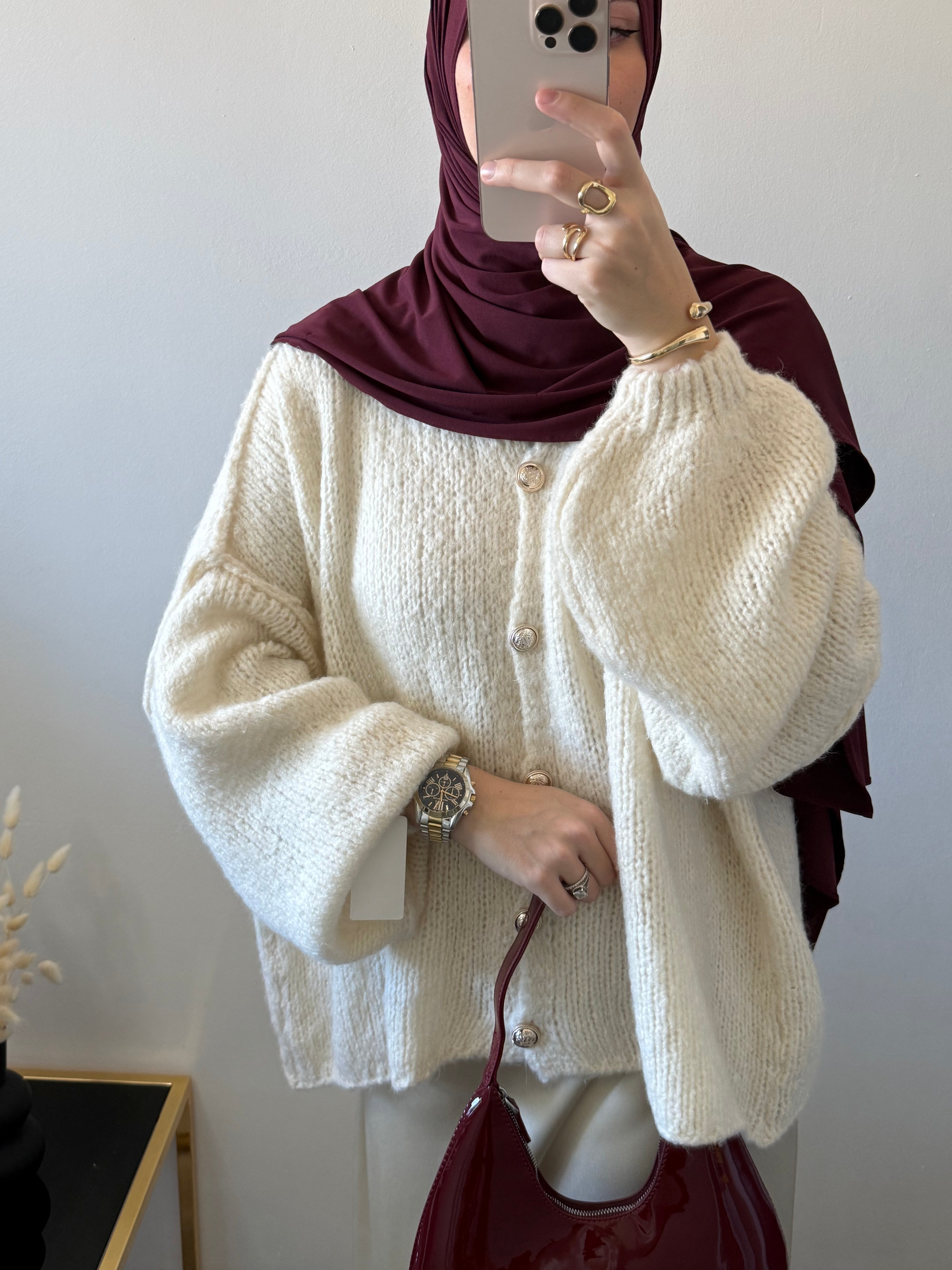 Gilet mi-long RYM