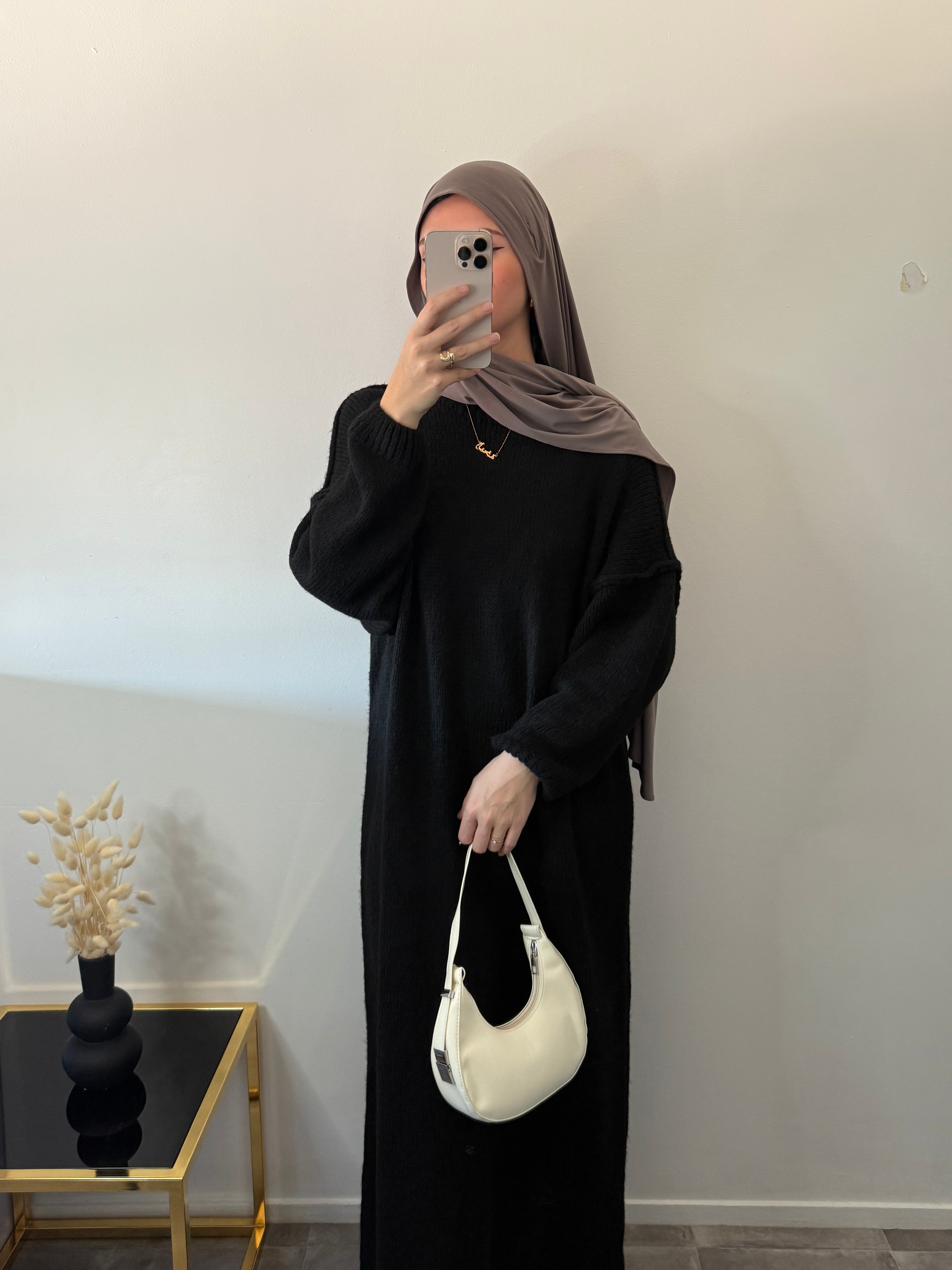 Robe pull tricot Hafsa