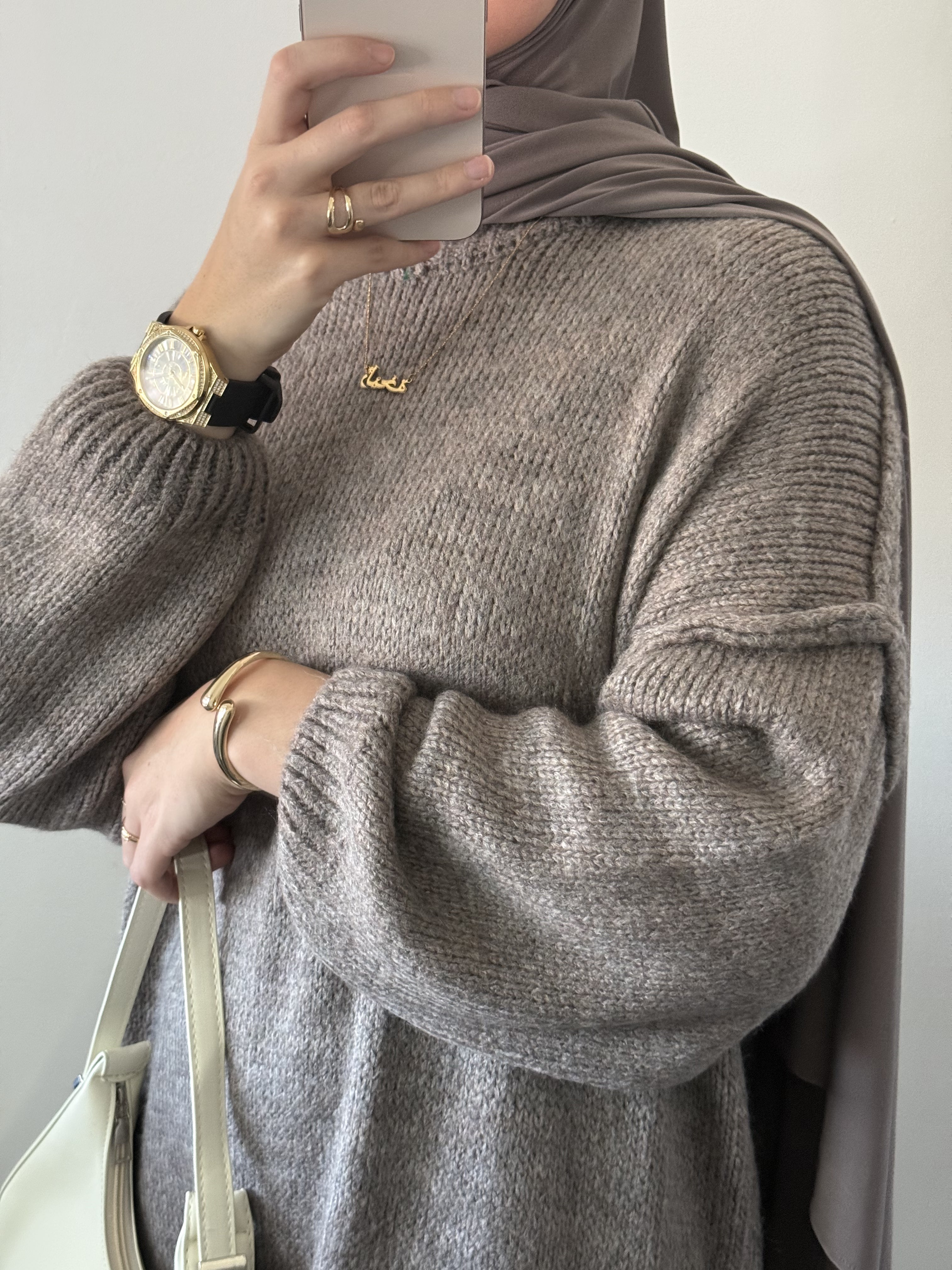 Robe pull tricot Hafsa