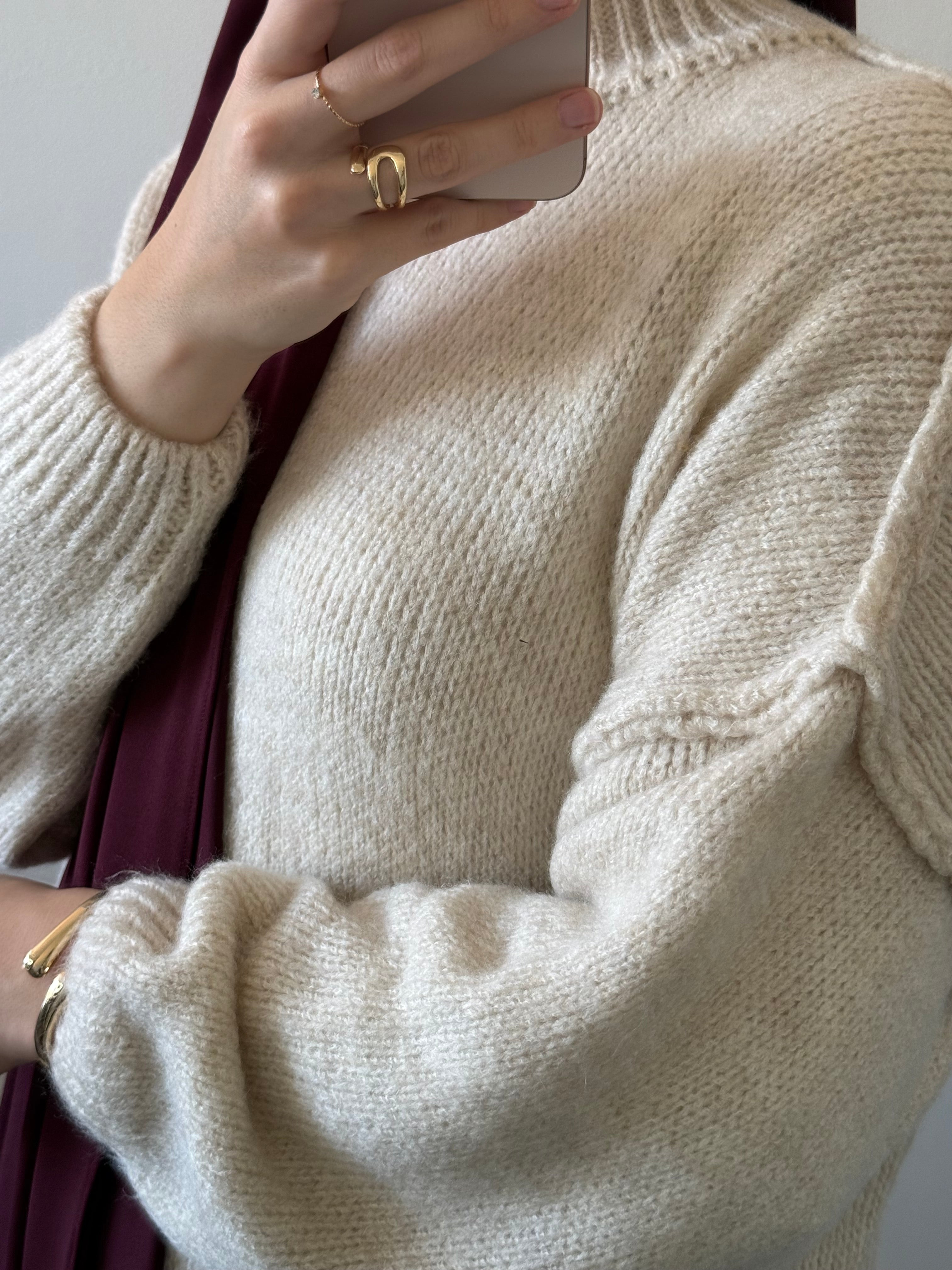 Robe pull tricot Hafsa