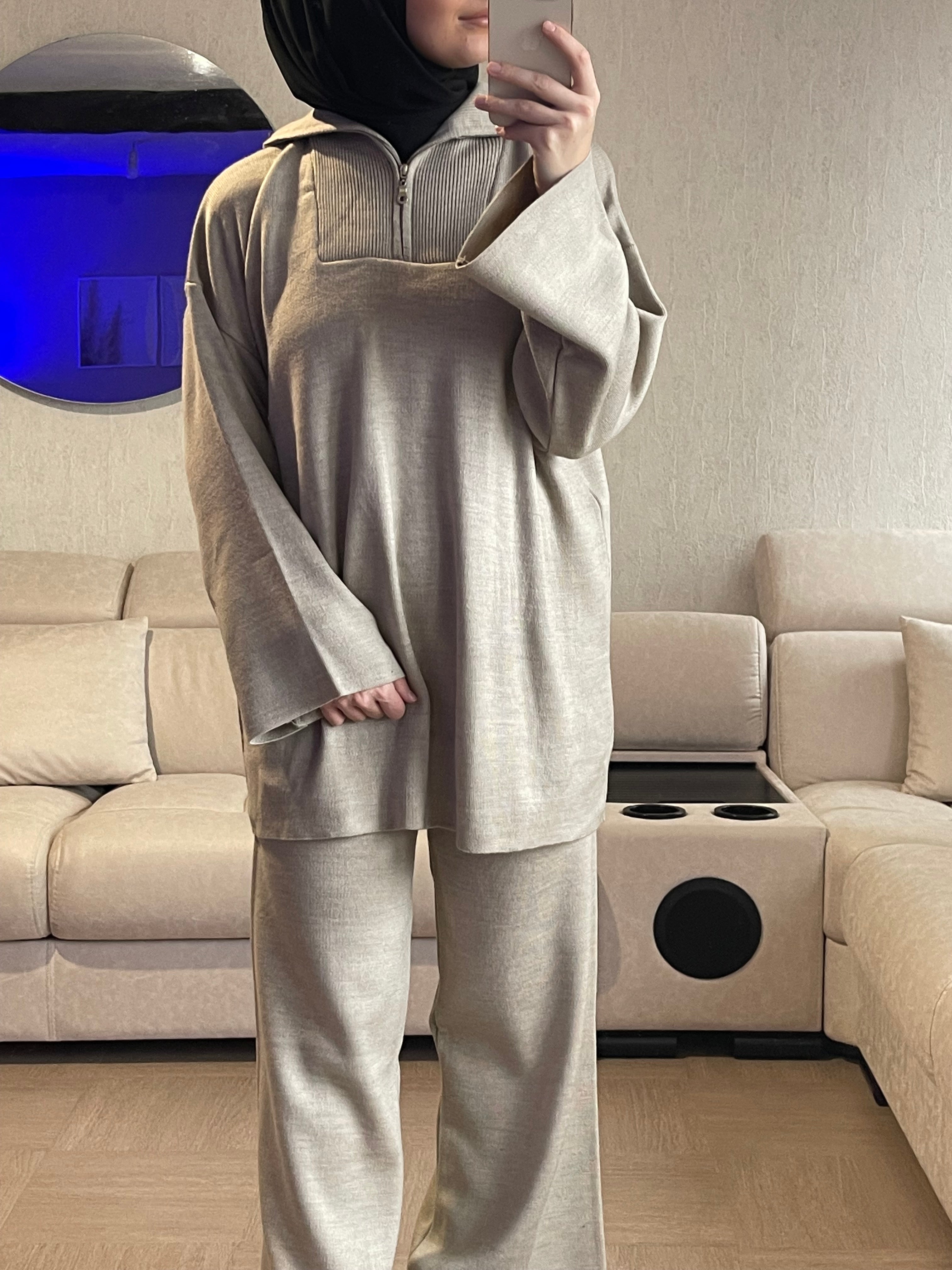 Ensemble tricot zippé LENA